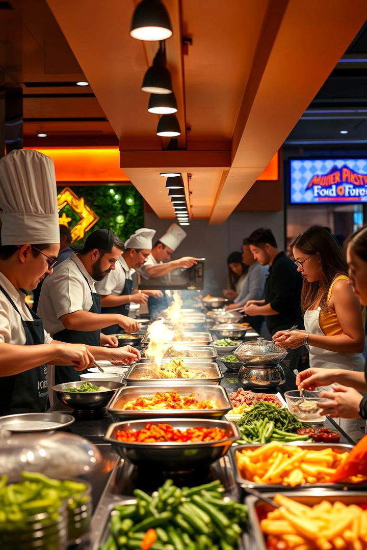 Interactive Food Stations - 22 Wedding Food Ideas