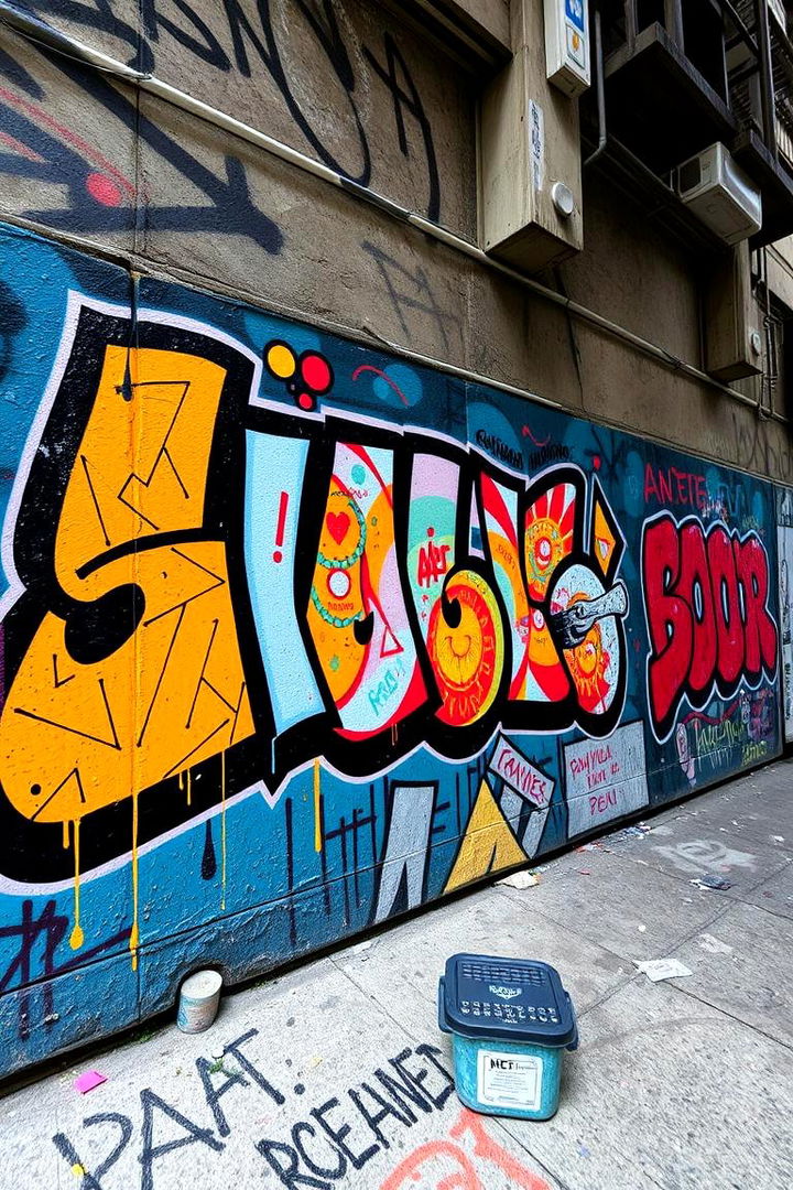 Interactive Graffiti Murals - 22 Interactive Murals