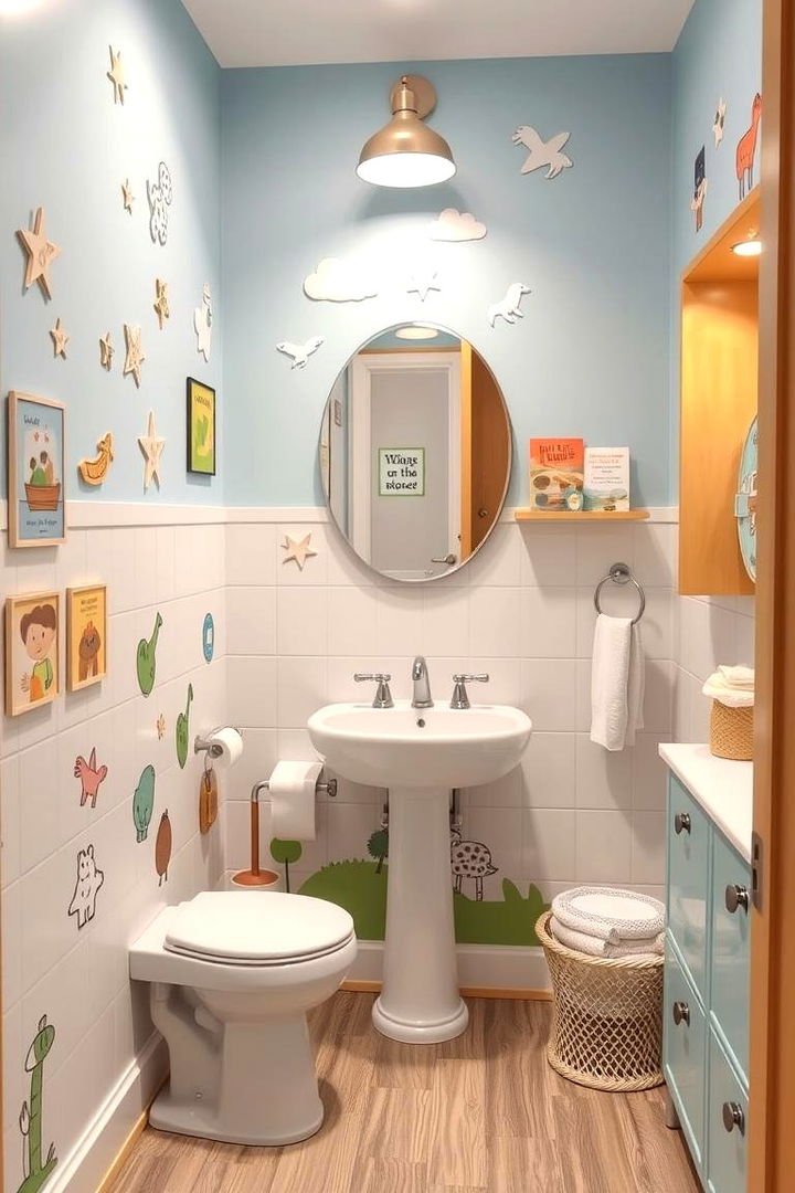 Interactive Learning Zone - 22 Boy Bathroom Ideas