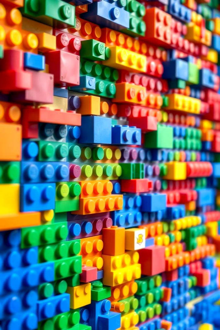 Interactive Lego Wall Panels - 22 Lego Bedroom Ideas