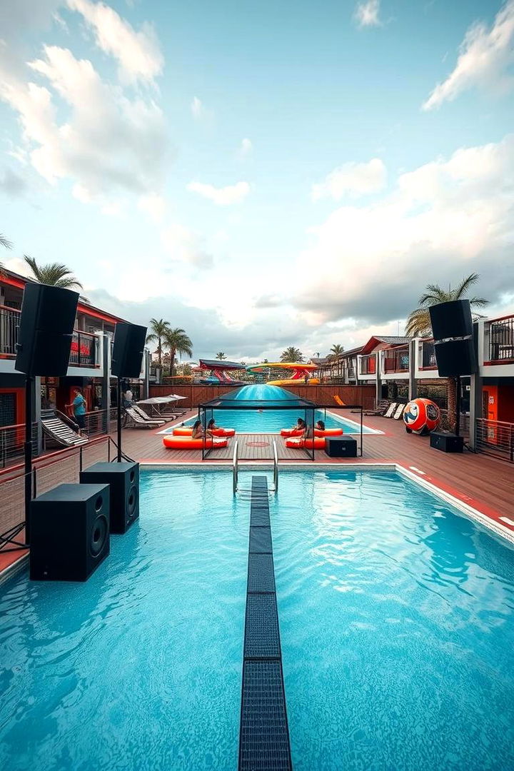 Interactive Leisure Deck - 22 Pool Deck Ideas