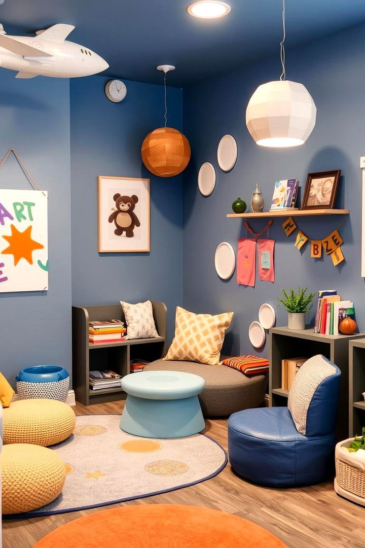 Interactive Play Zones - 22 Toddler Room Ideas