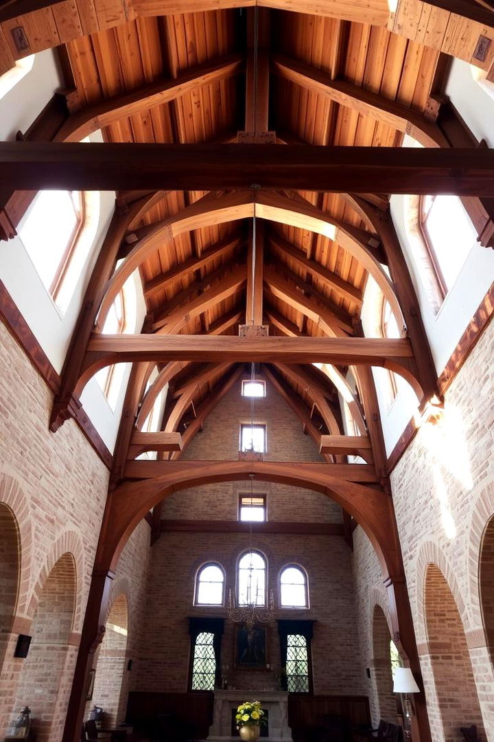 Interior Designs with Exposed Beams and Warm Textures - 22 spanish colonial revival architecture