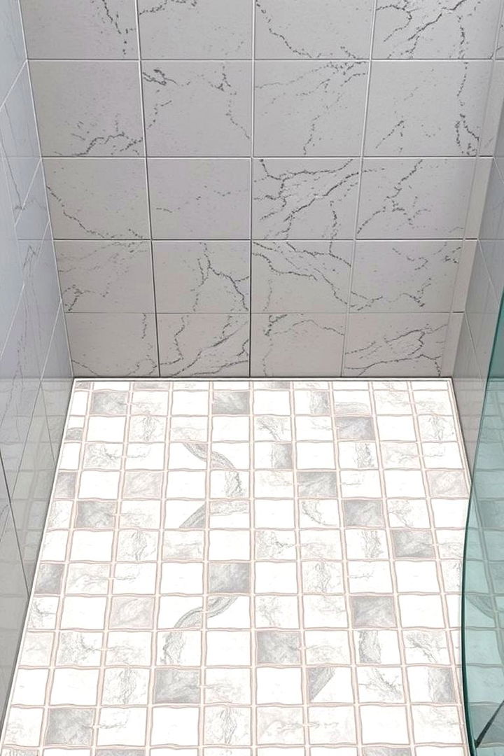 Interlocking Precision - 22 Shower Floor Tile Ideas