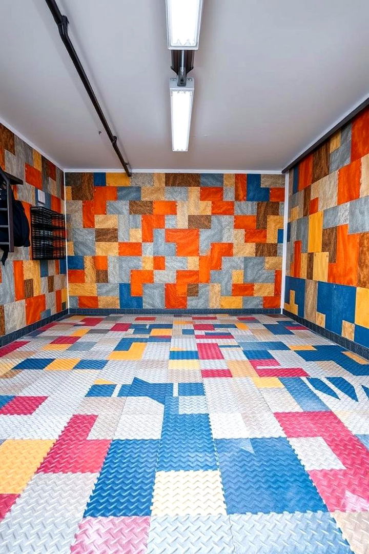 Interlocking Tile Garage Flooring - 22 Garage Flooring Ideas