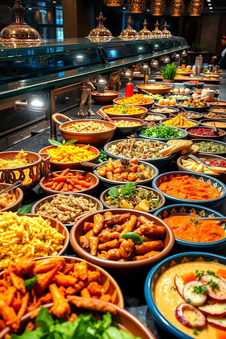 International Cuisine Buffet - 22 Wedding Buffet Ideas