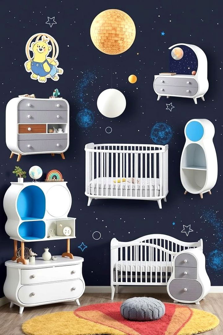 Interstellar Inspired Furniture Pieces - 22 Space-themed Nursery Ideas