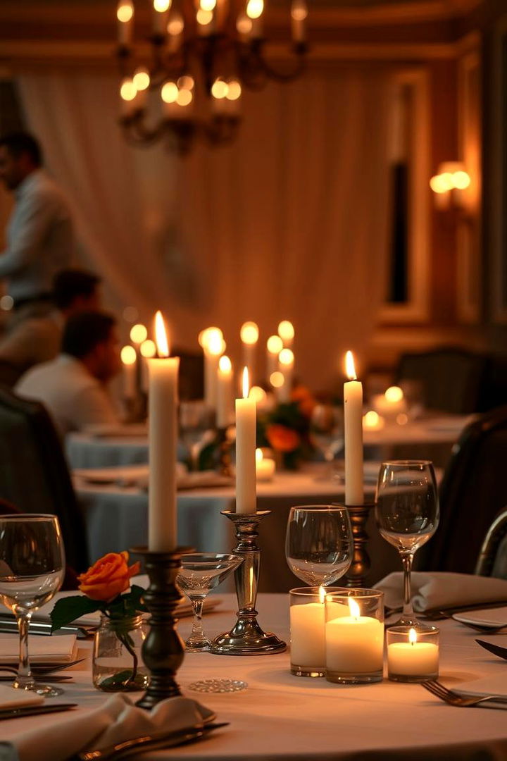 Intimate Candlelit Dining - 22 Outdoor Dining Area Ideas