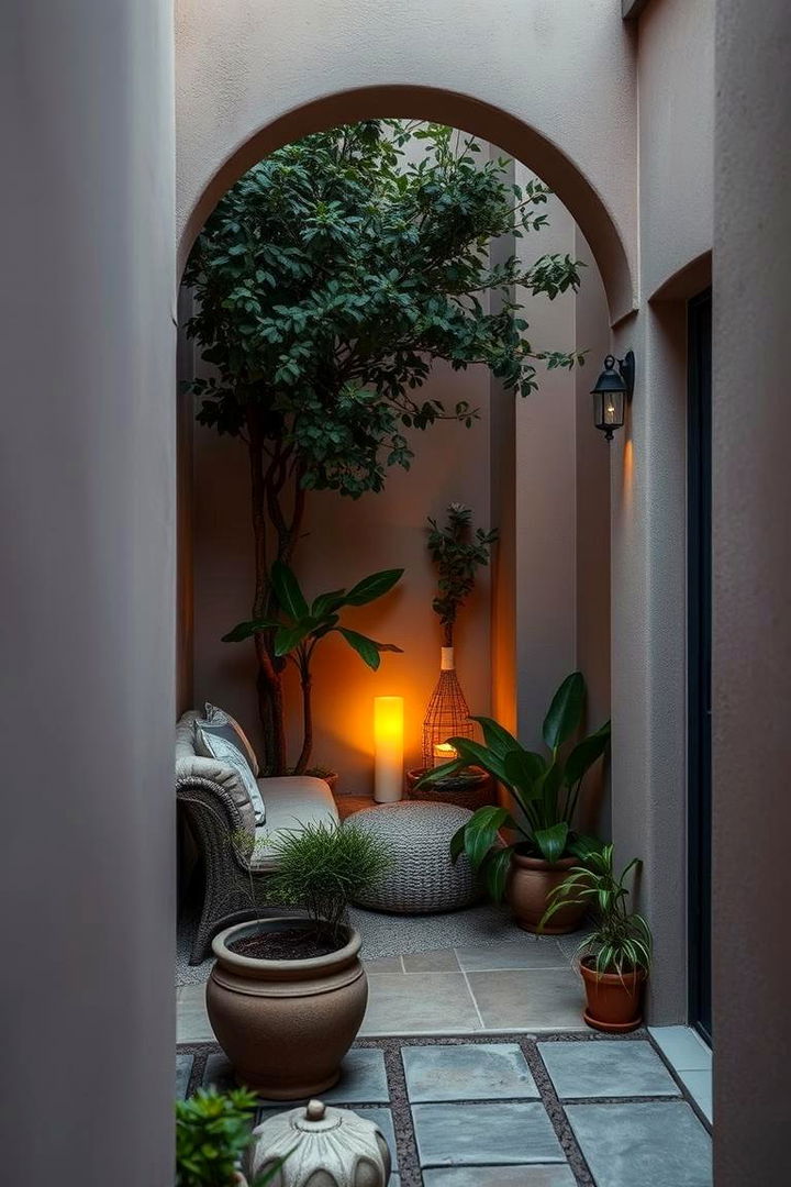 Intimate Courtyard Nooks - 22 Outdoor Living Space Ideas