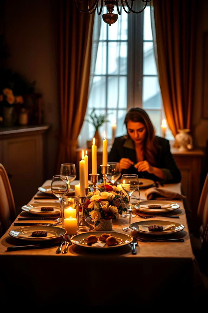 Intimate Dinner at Home - 22 50th Wedding Anniversary Ideas