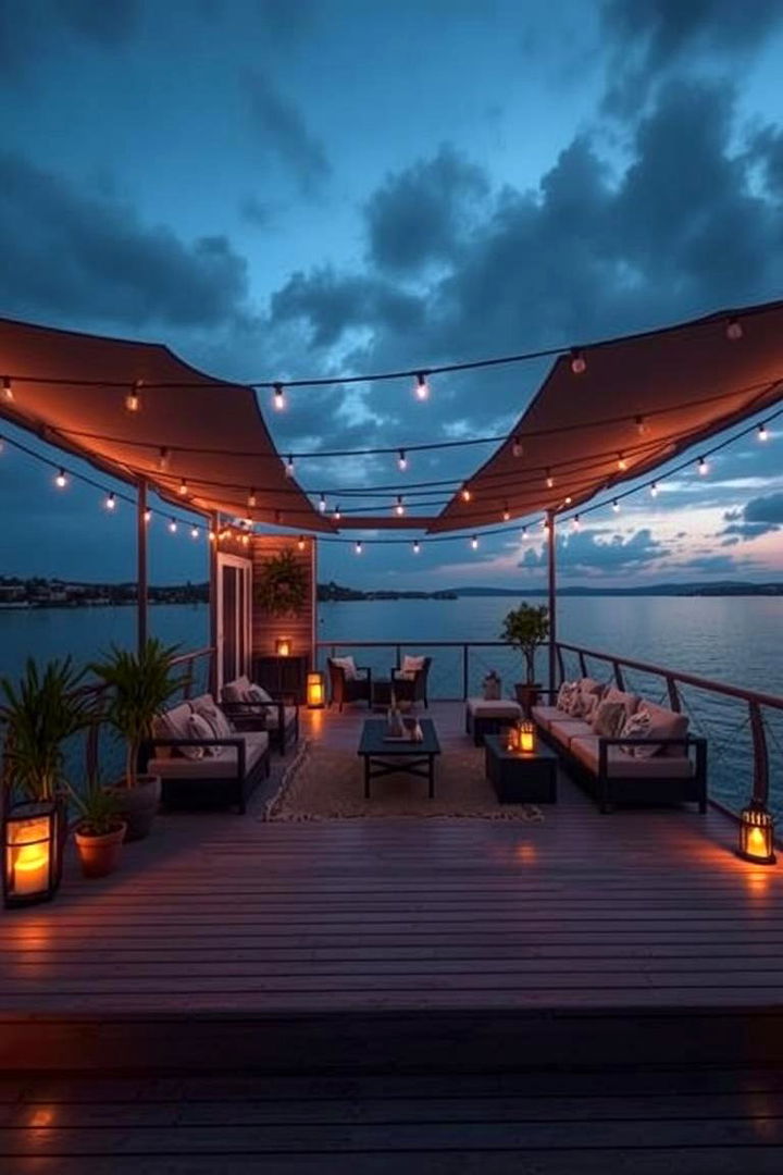 Intimate Party Venue - 22 Floating Deck Ideas