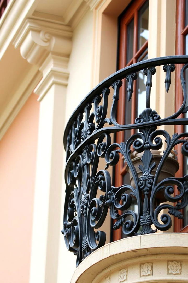 Intricate Balcony Details - 22 spanish style front porch ideas
