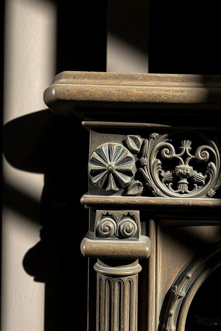 Intricate Carved Detailing - 22 Gothic Living Room Ideas
