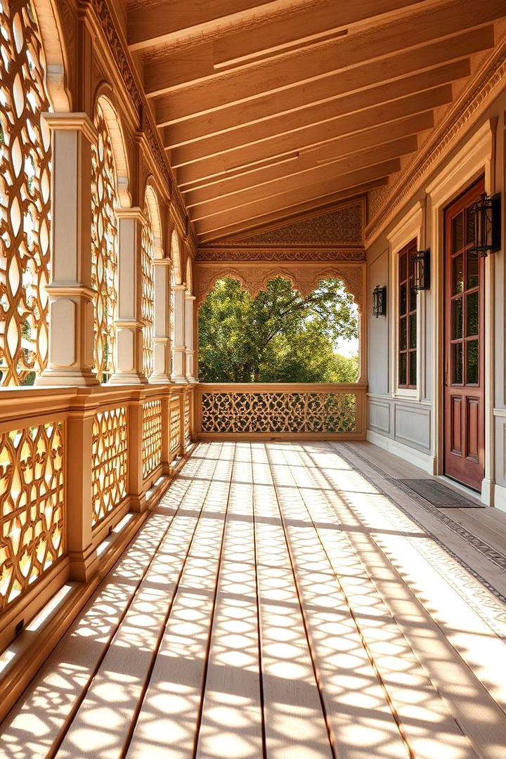 Intricate Carved Lattice - 22 Deck Lattice Ideas