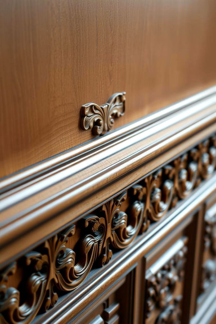Intricate Carved Wainscoting - 22 Bathroom Wainscoting Ideas