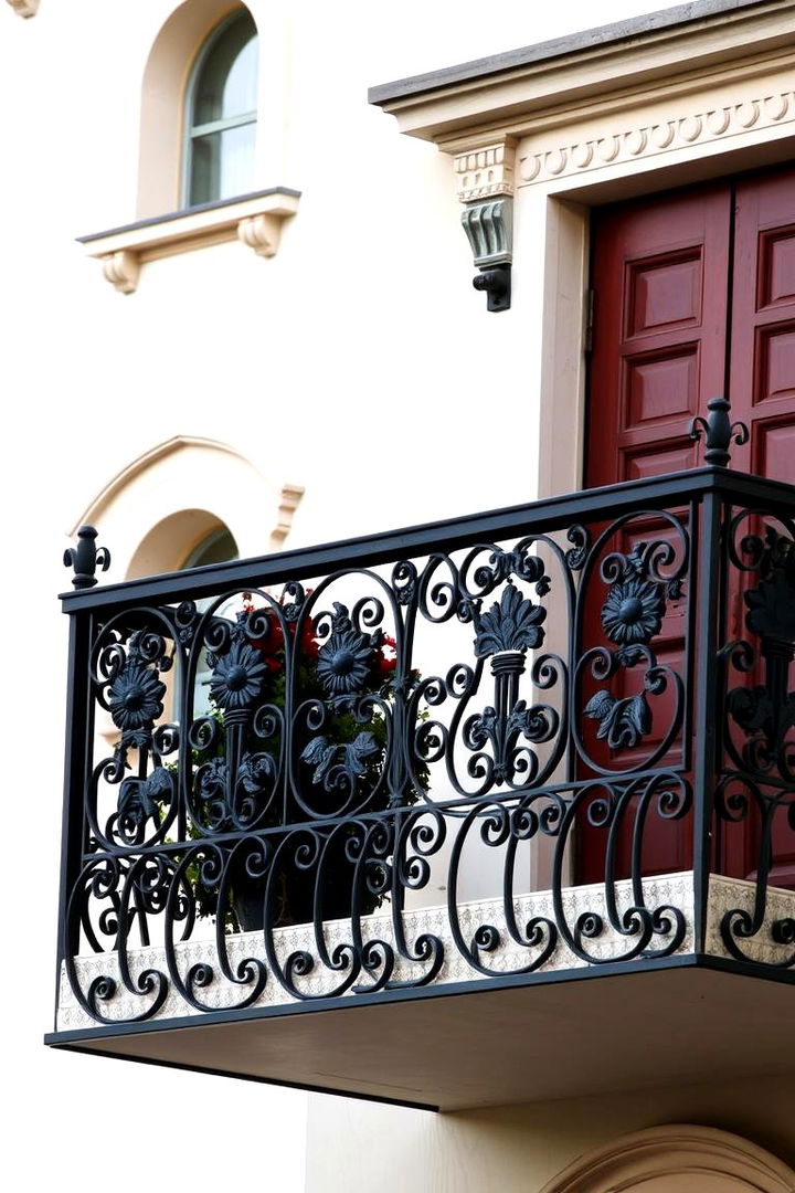 Intricate Ironwork and Decorative Balconies - 22 spanish colonial revival architecture