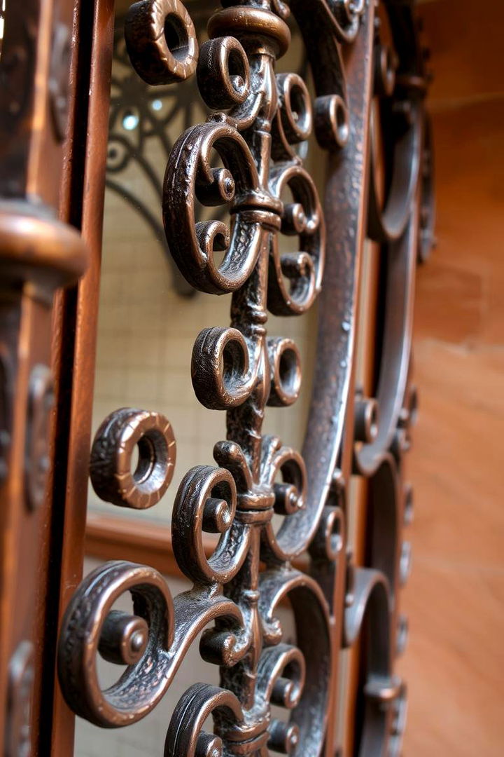 Intricate Ironwork - 22 spanish style windows