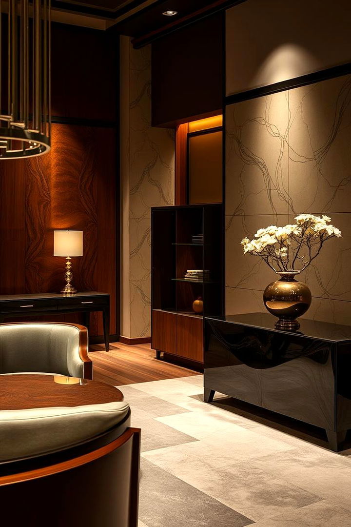 Intricate Lacquer Finishes and Detailing - 22 Chinoiserie Living Room Ideas