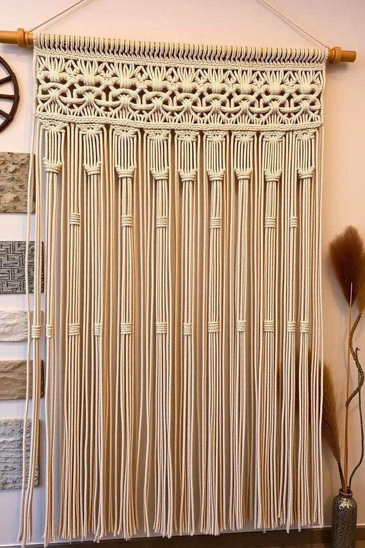 Intricate Macrame Backdrops - 22 boho wedding ideas