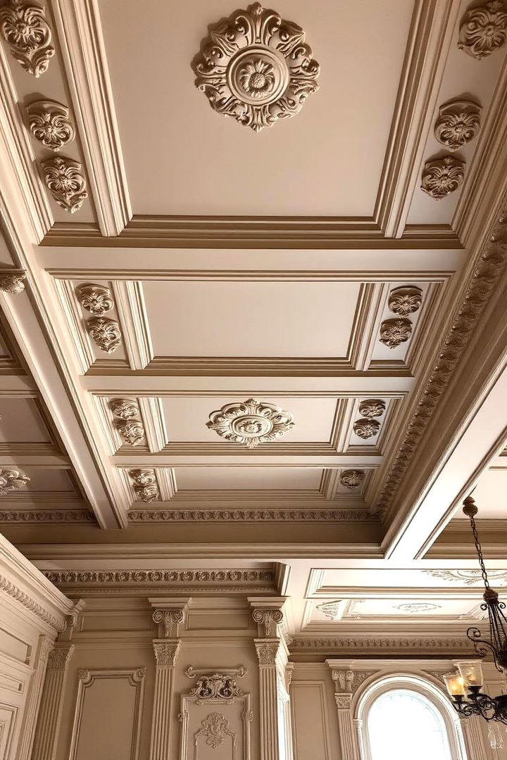 Intricate Moldings and Trims - 22 Victorian Living Room Ideas