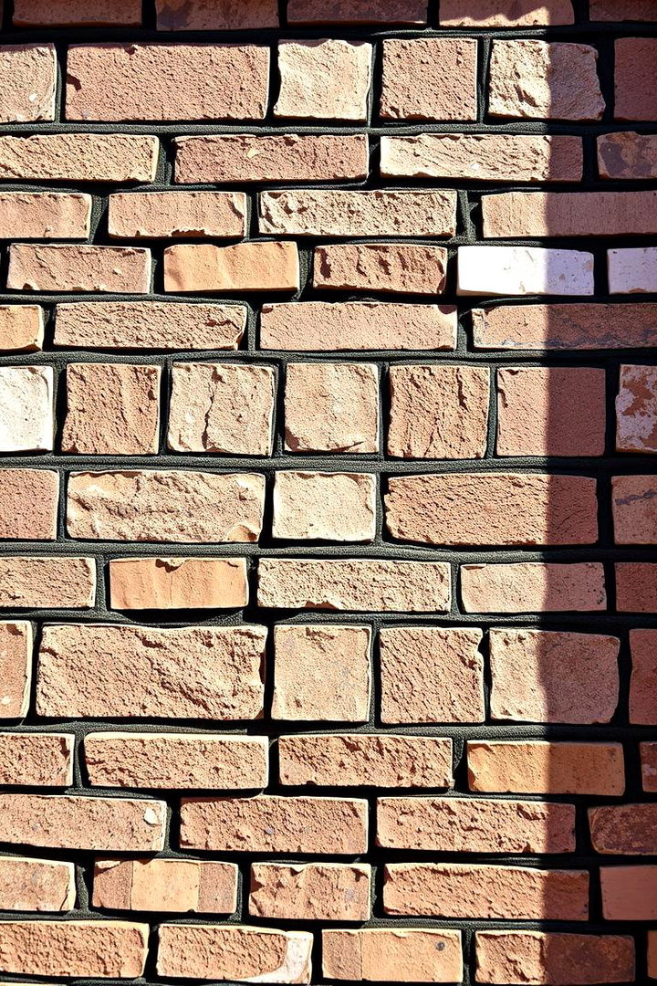Intricate Mosaic Brick Designs - 22 Front Yard Brick Fence Ideas