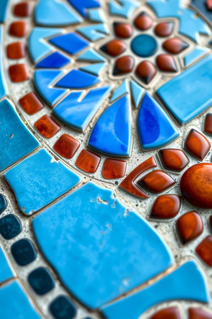 Intricate Mosaic Tiles - 22 Mediterranean Living Room Ideas