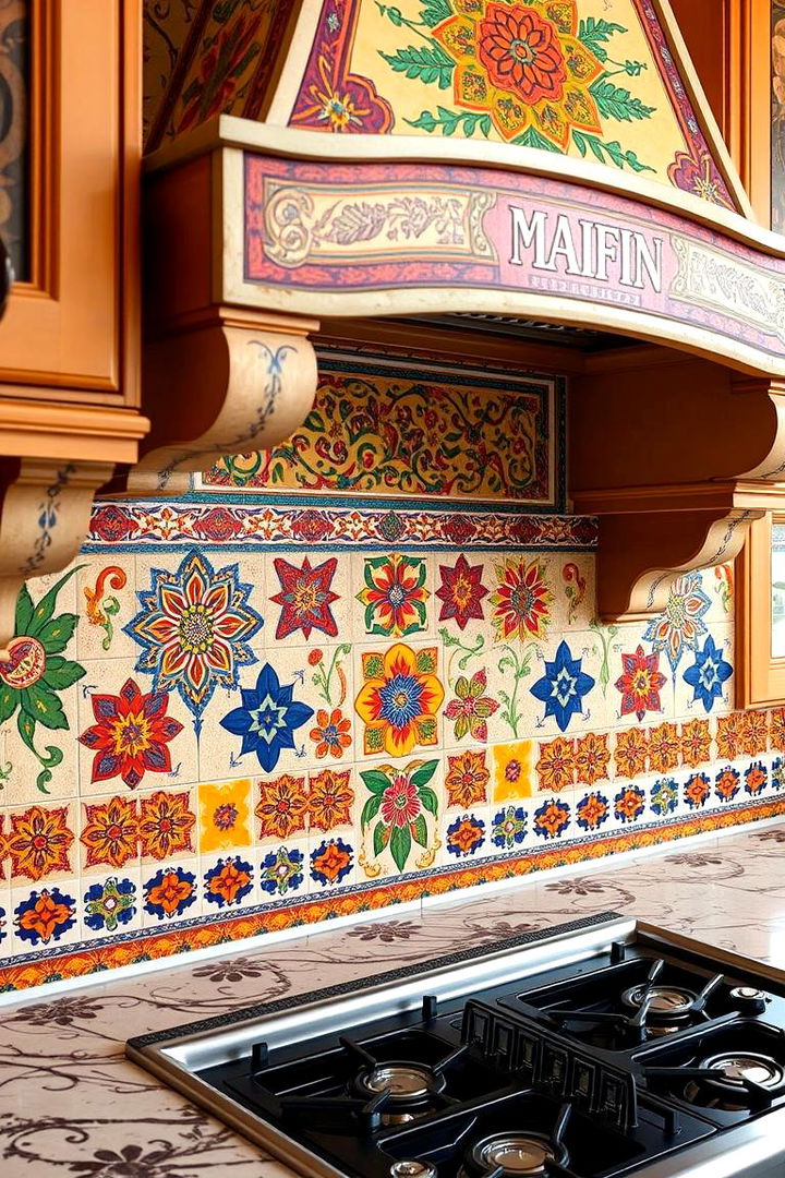 Intricate Tile Backsplash Designs - 22 Spanish Style Kitchen Ideas