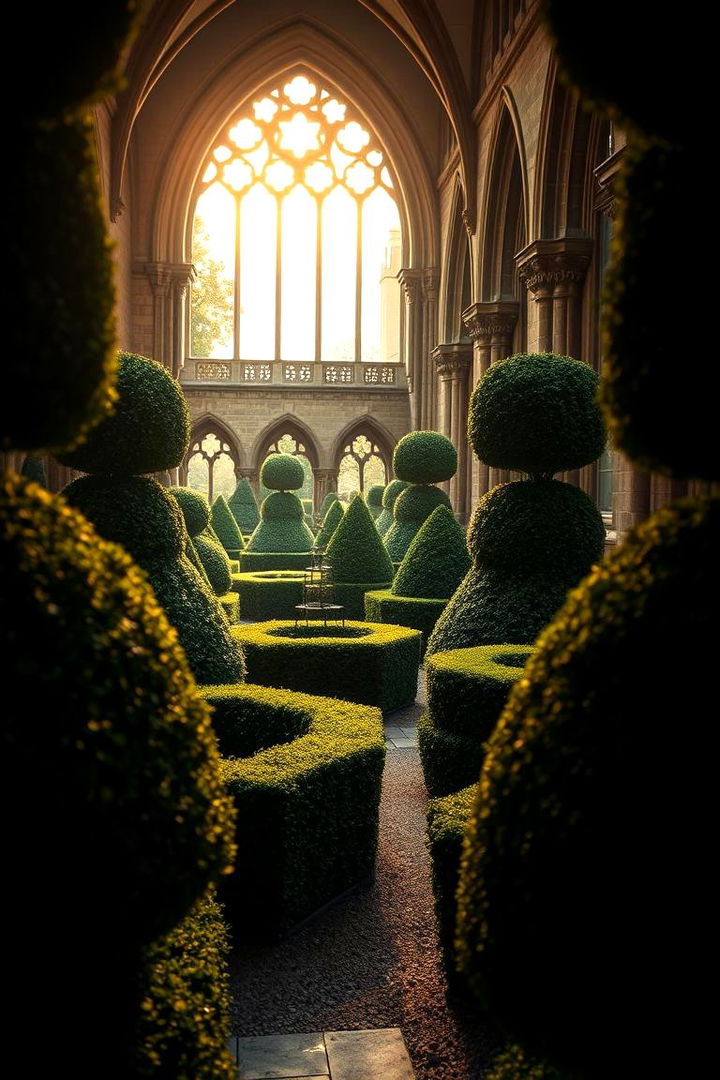 Intricate Topiaries and Sculpted Hedges - 22 Gothic Garden Ideas
