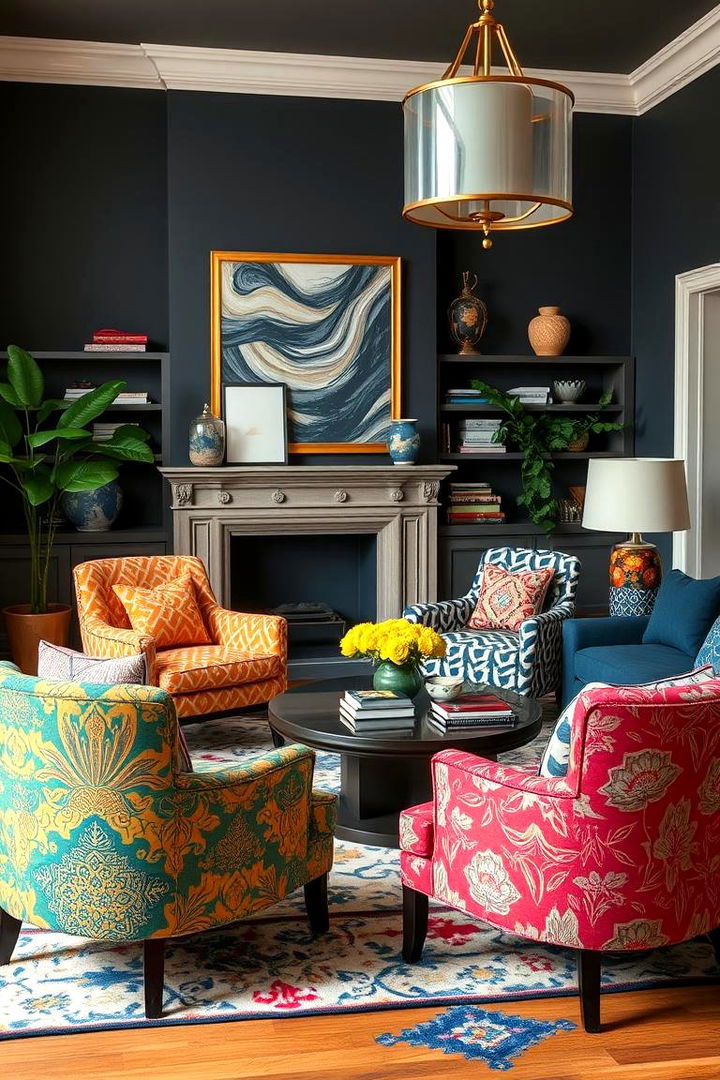 Invigorating Accent Chairs - 22 Fall Living Room Ideas