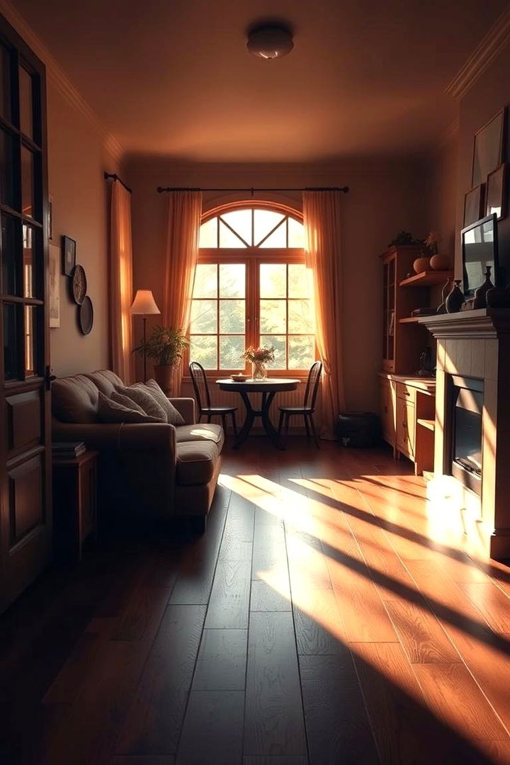 Inviting Atmosphere Natural Warmth - 22 Dark Walnut Floors for Rooms