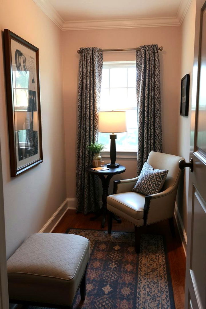 Inviting Cozy Nooks with Accent Pieces - 22 Small Guest Bedroom Ideas