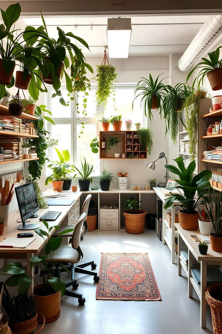 Inviting Crafts and Hobby Studio - 22 Garden Room Ideas