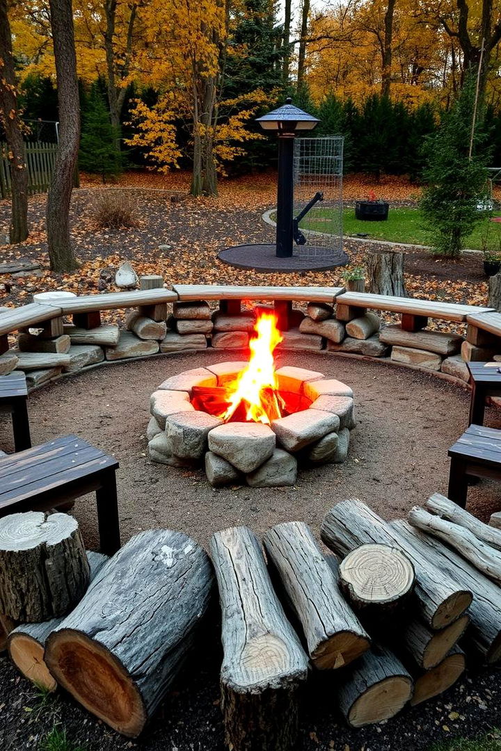 Inviting Fire Pit Decor - 22 Fall Decor Ideas