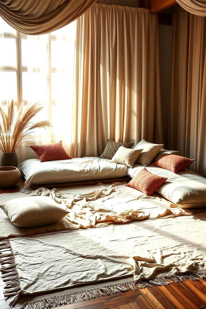Inviting Floor Daybeds - 22 Floor Seating Ideas
