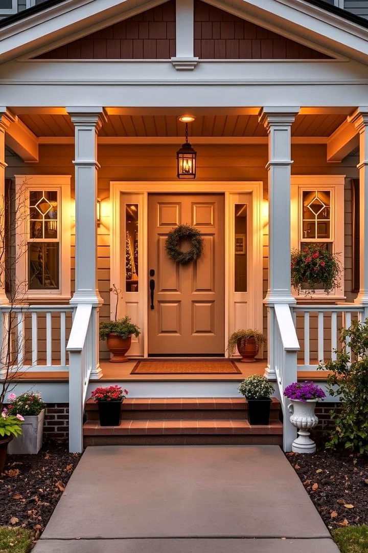 Inviting Front Facade Car Porch - 22 Car Porch Design Ideas