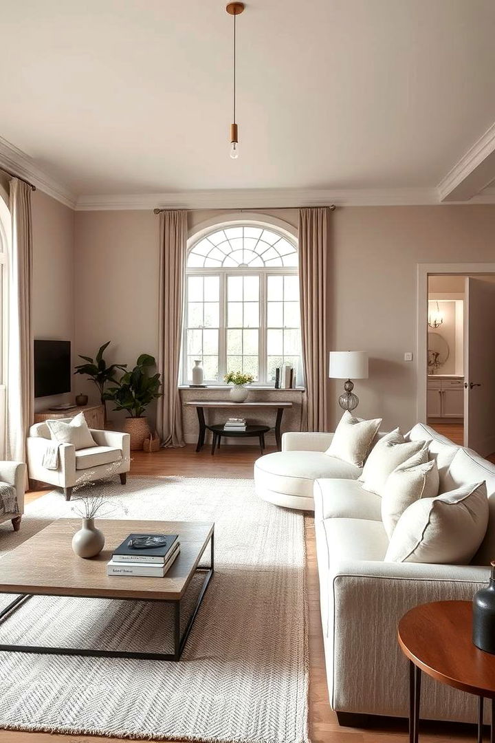 Inviting Greige Neutrals - 22 Greige Living Room Ideas
