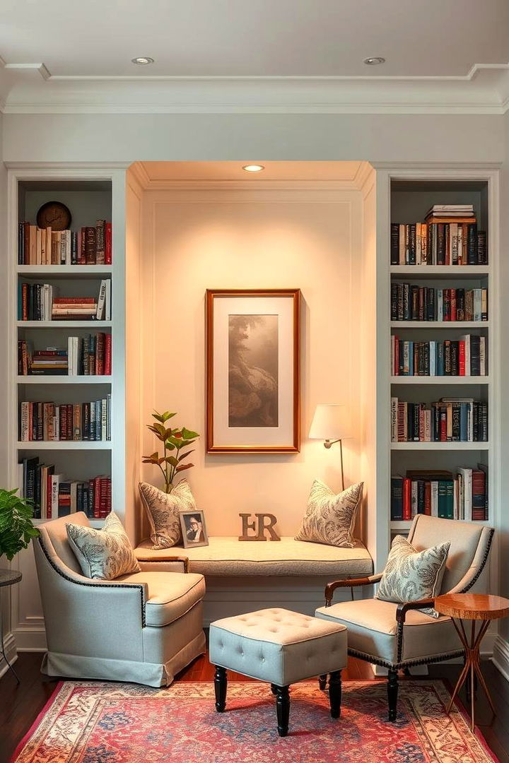 Inviting Home Library Nook - 22 Box Room Ideas