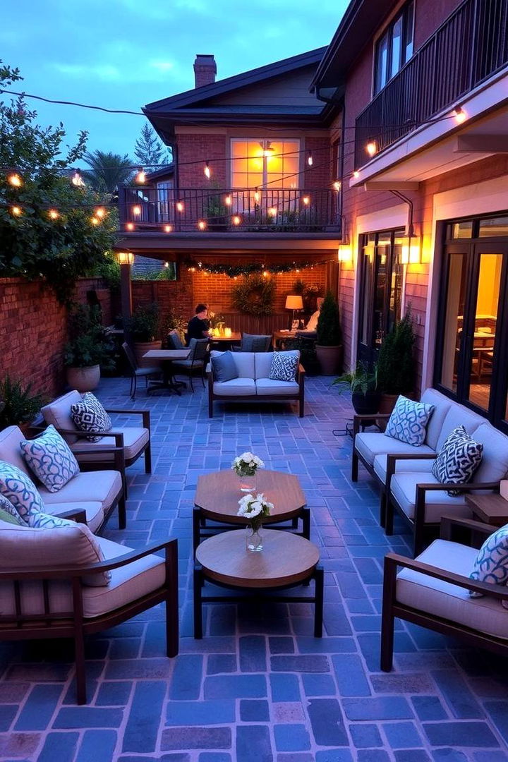 Inviting Lounge Experience - 22 Bluestone Patio Ideas