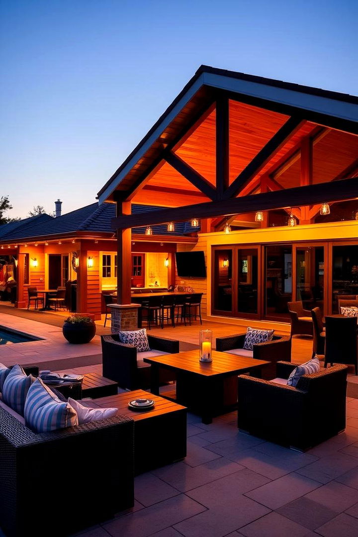 Inviting Outdoor Entertainment - 22 Rustic Pool House Ideas