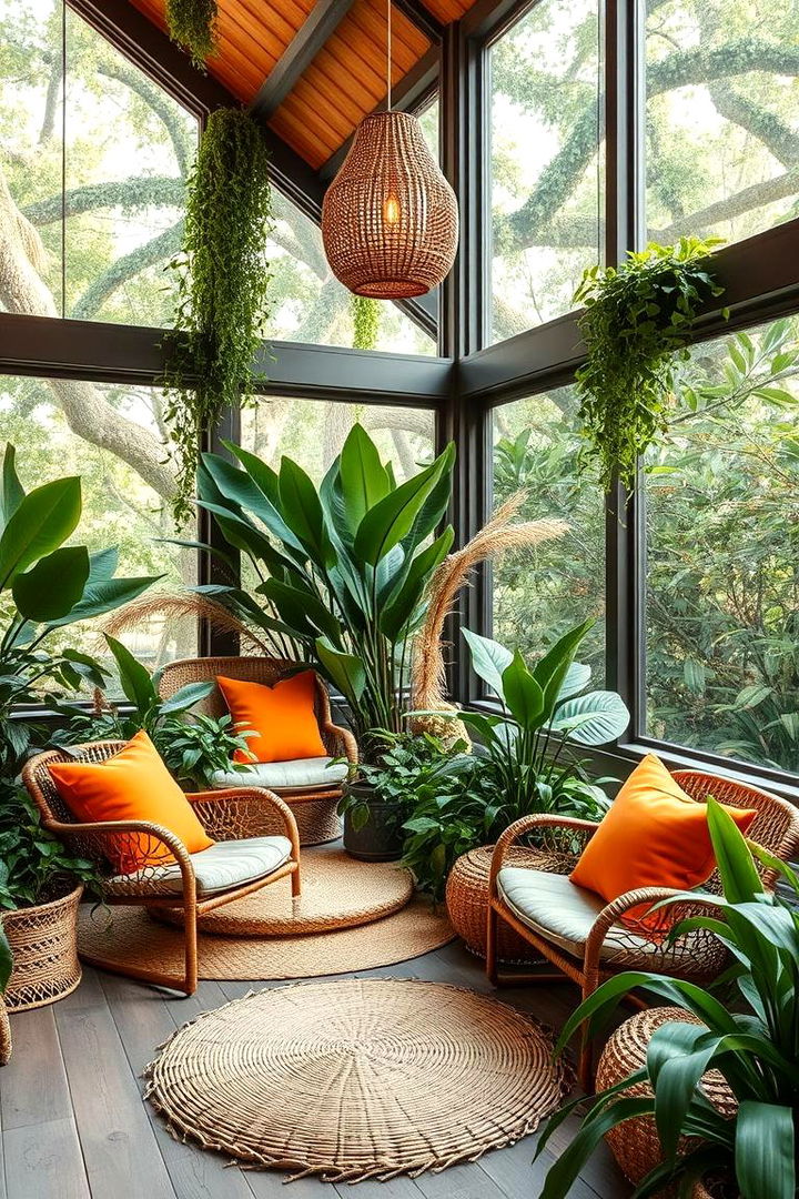 Inviting Outdoor Inspired Interiors - 22 Orange Bedroom Ideas