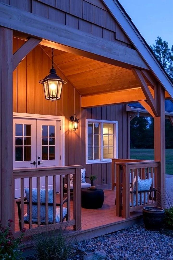 Inviting Porch Additions - 22 Barn House Exterior Ideas