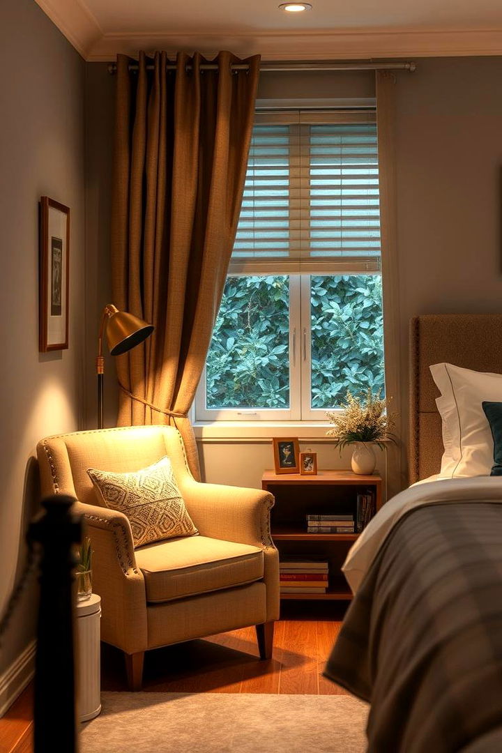 Inviting Reading Nook - 22 Guest Bedroom Ideas