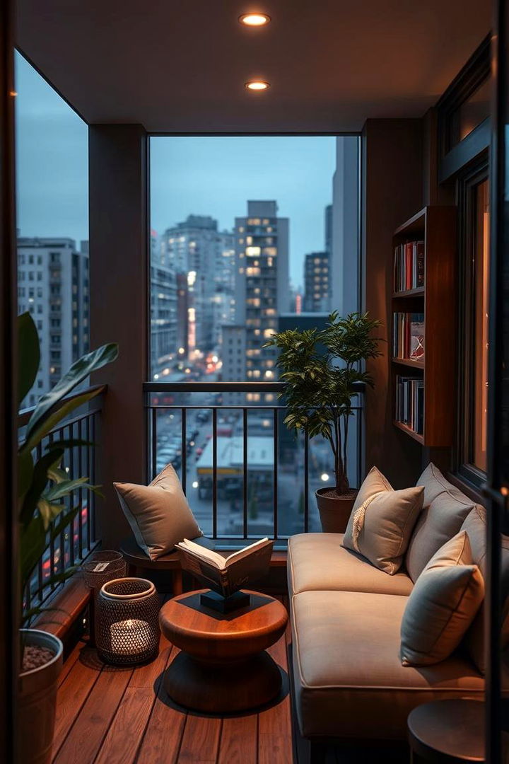 Inviting Reading Nook - 22 Balcony Over Garage Ideas