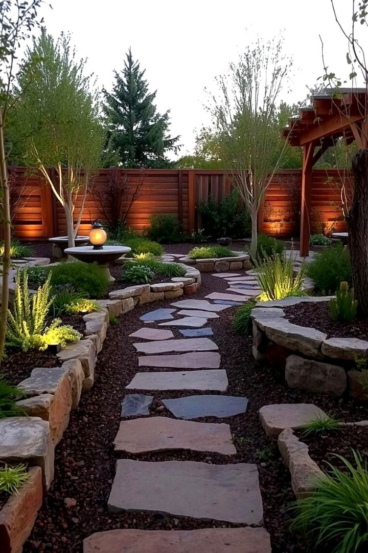 Inviting Rustic Pathways and Walkways - 22 Farmhouse Patio Ideas