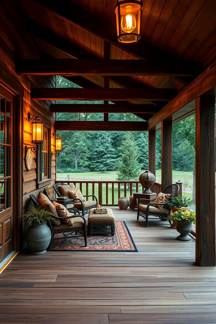 Inviting Rustic Retreat - 22 Rustic Porch Ideas