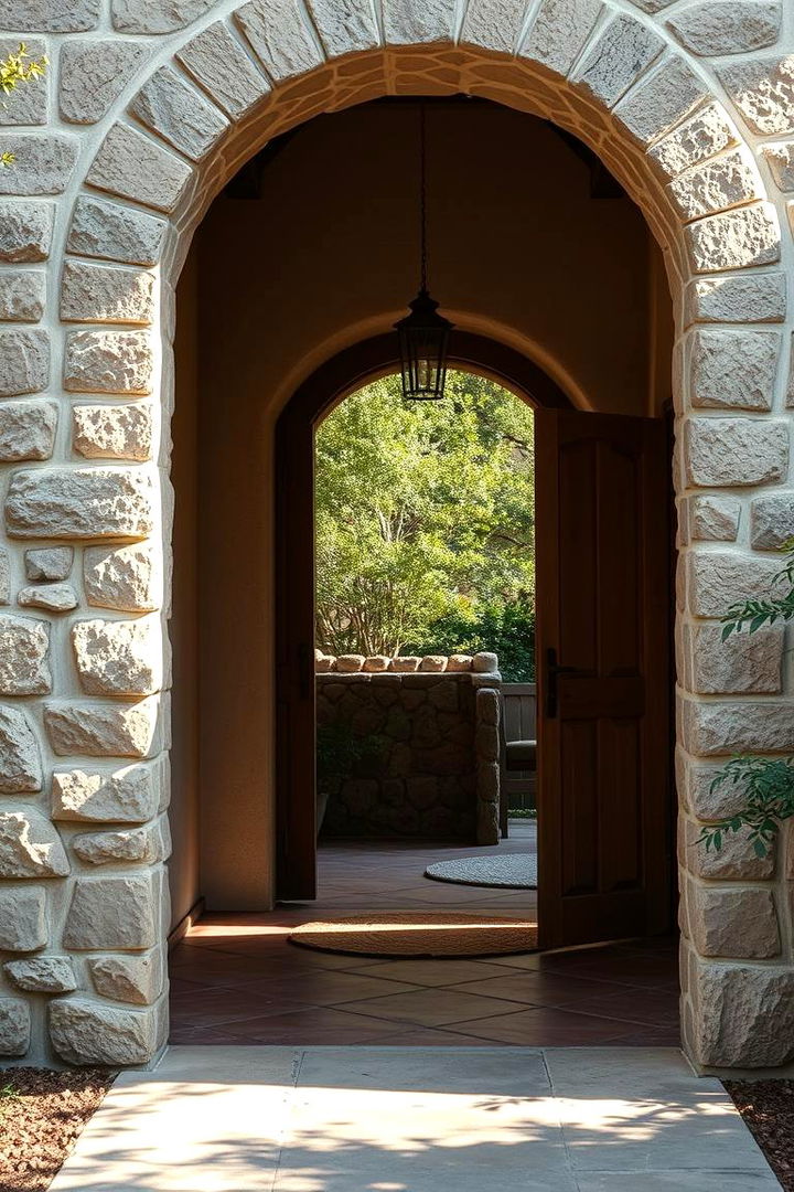 Inviting Rustic Textures - 22 Spanish Style Front Door Ideas