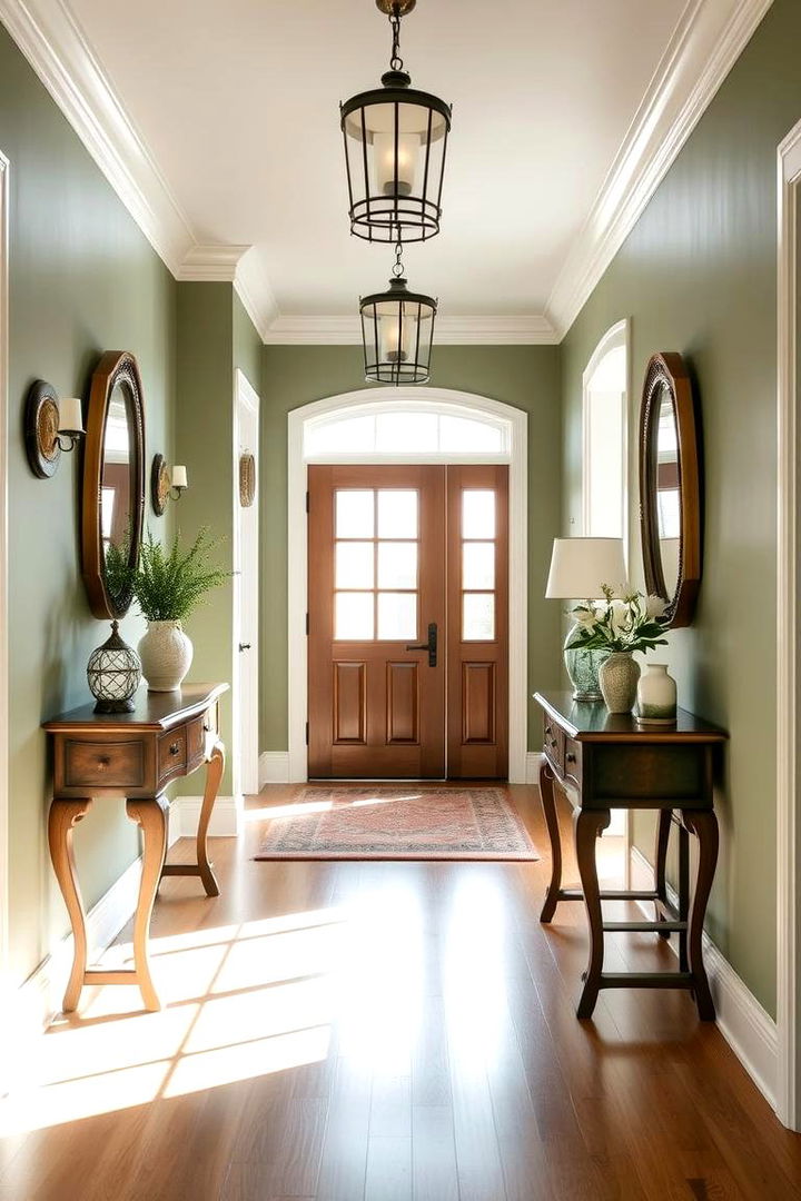 Inviting Sage Entryways for Warm Welcomes - 22 Sage Green Paint Color Ideas