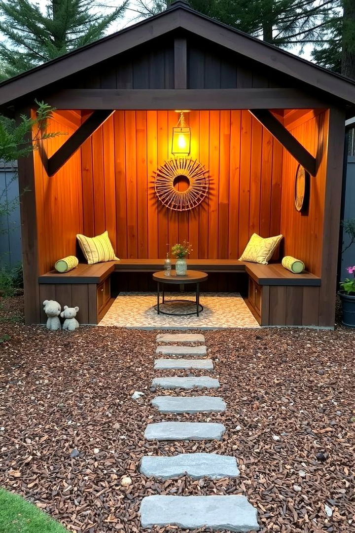 Inviting Seating Nooks - 22 mulch patio ideas