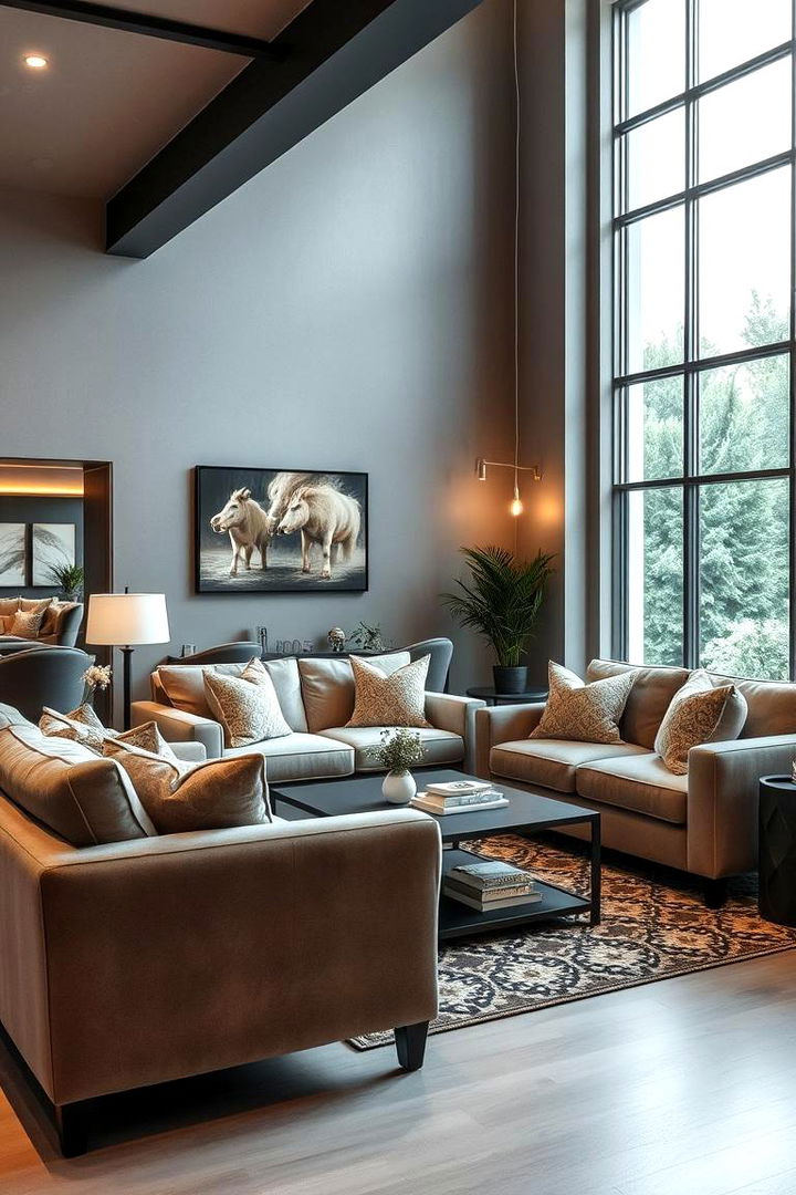 Inviting Seating and Comfort - 22 Grey and Cream Living Room Ideas