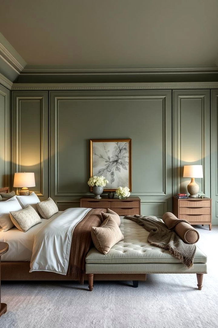 Inviting Serene Master Suite - 22 Sage Green Bedroom Ideas